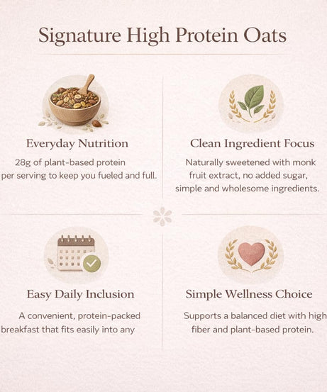 The Organic Cosmos High Protein Oats 1kg