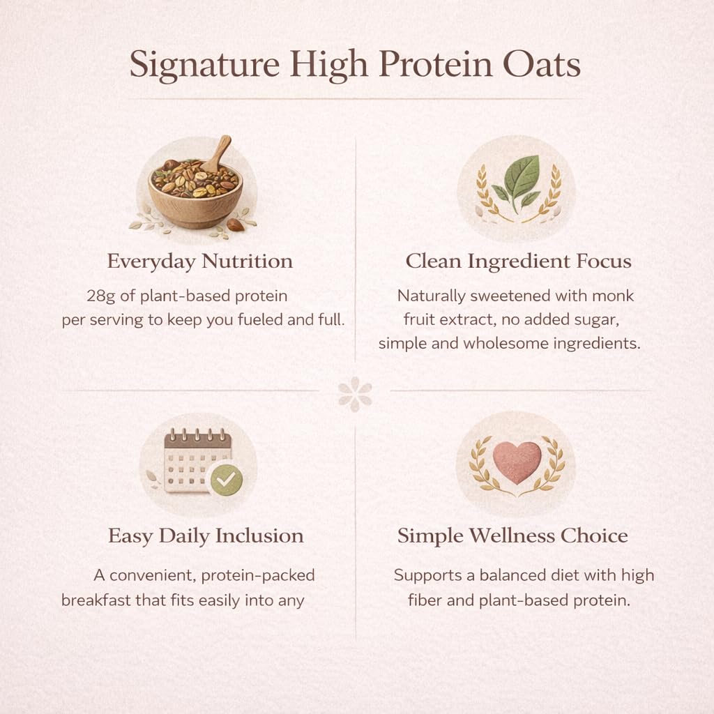 The Organic Cosmos High Protein Oats 1kg