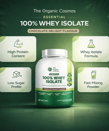 The Organic Cosmos Essential 100% Whey Isolate 2kg