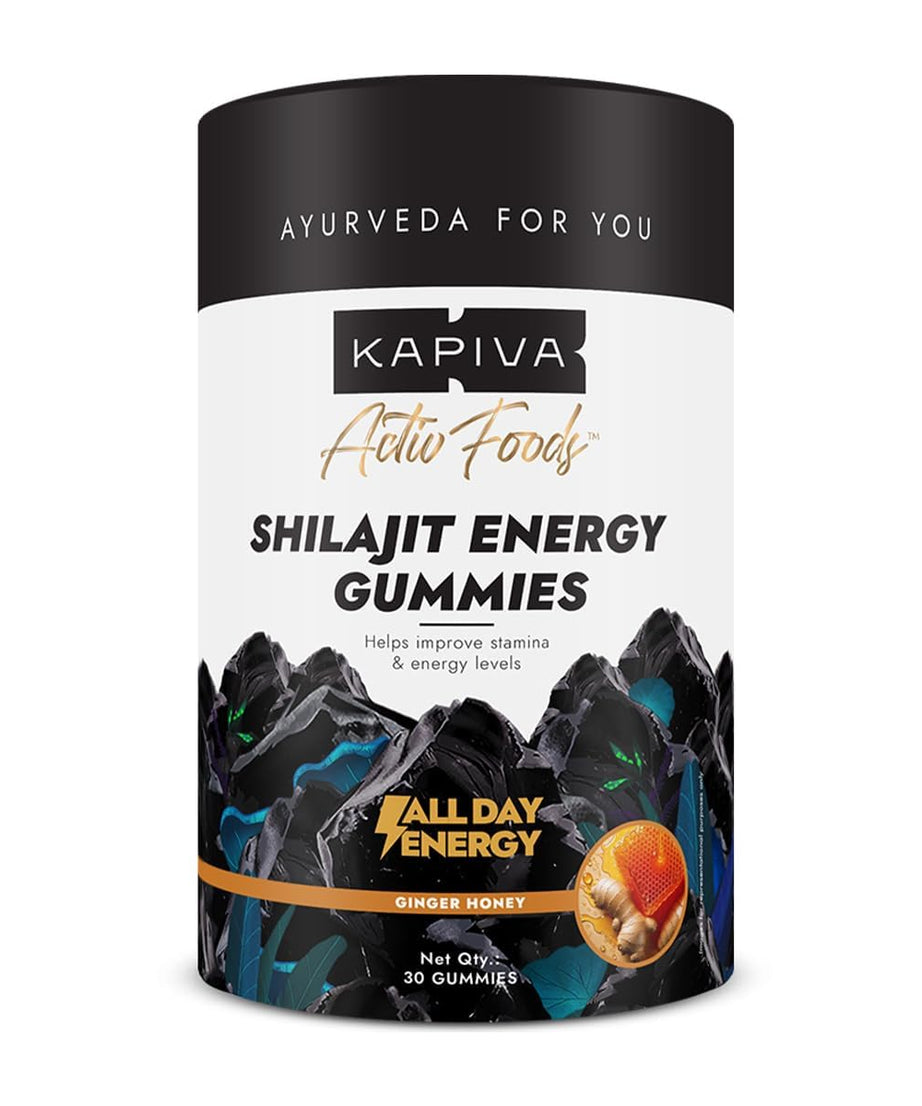 Kapiva Shilajit Energy Gummies 30gummies