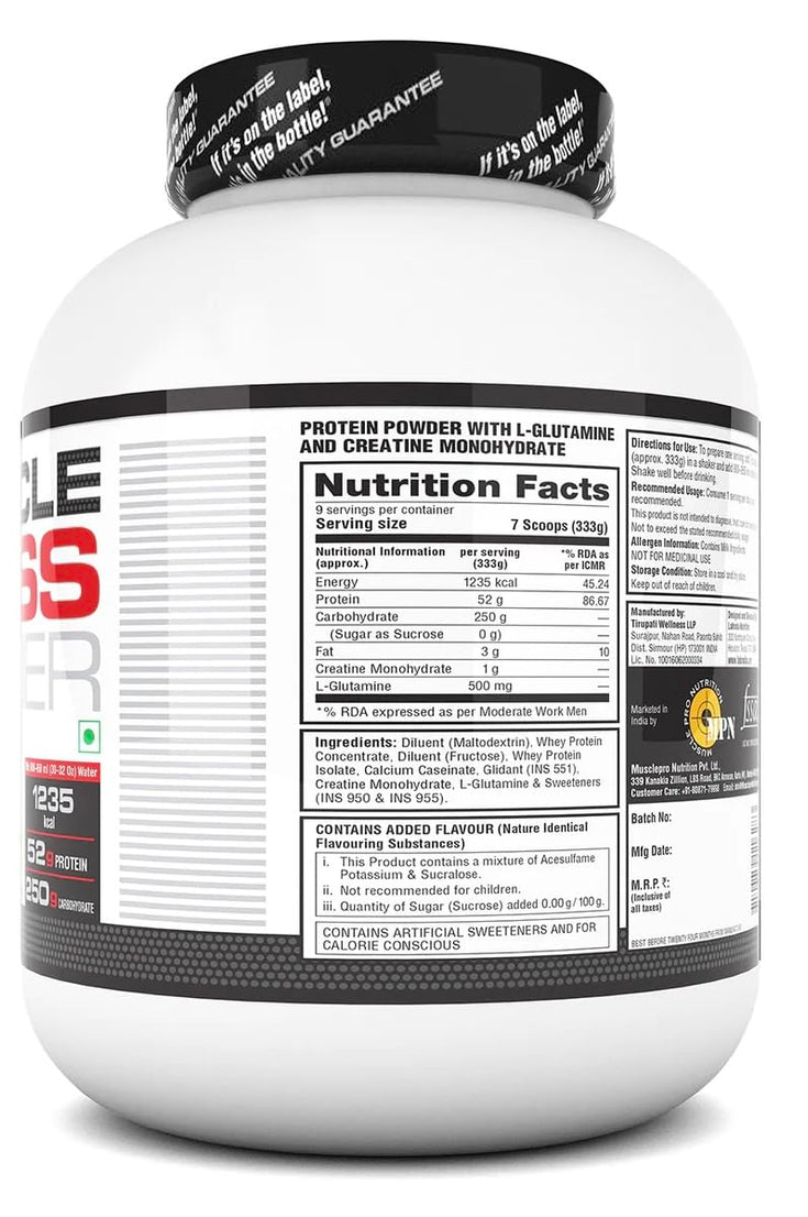 Labrada Muscle Mass Gainer 3kg