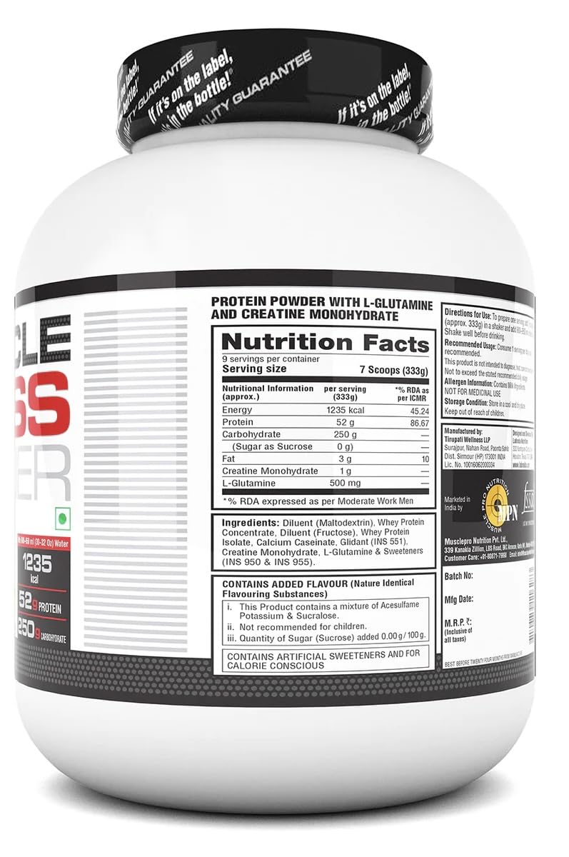 Labrada Muscle Mass Gainer 3kg