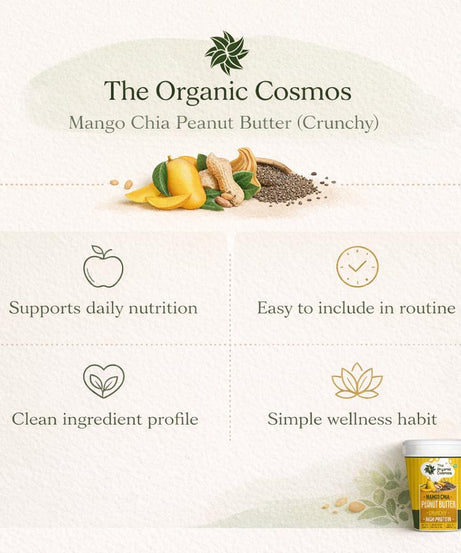 The Organic Cosmos Peanut Butter 1kg