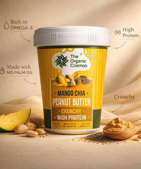 The Organic Cosmos Peanut Butter 1kg