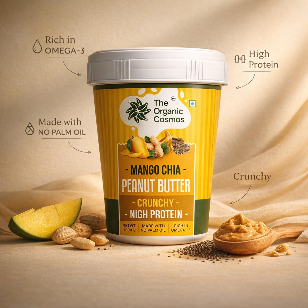 The Organic Cosmos Peanut Butter 1kg