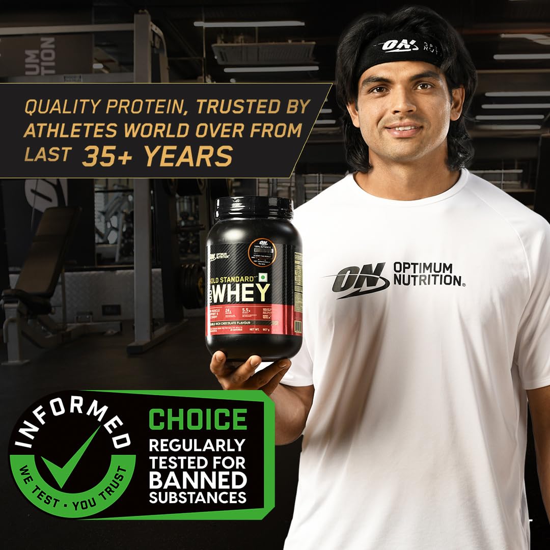 Optimum Nutrition Gold Standard 100% Whey Alphonso Mango Flavour 907g