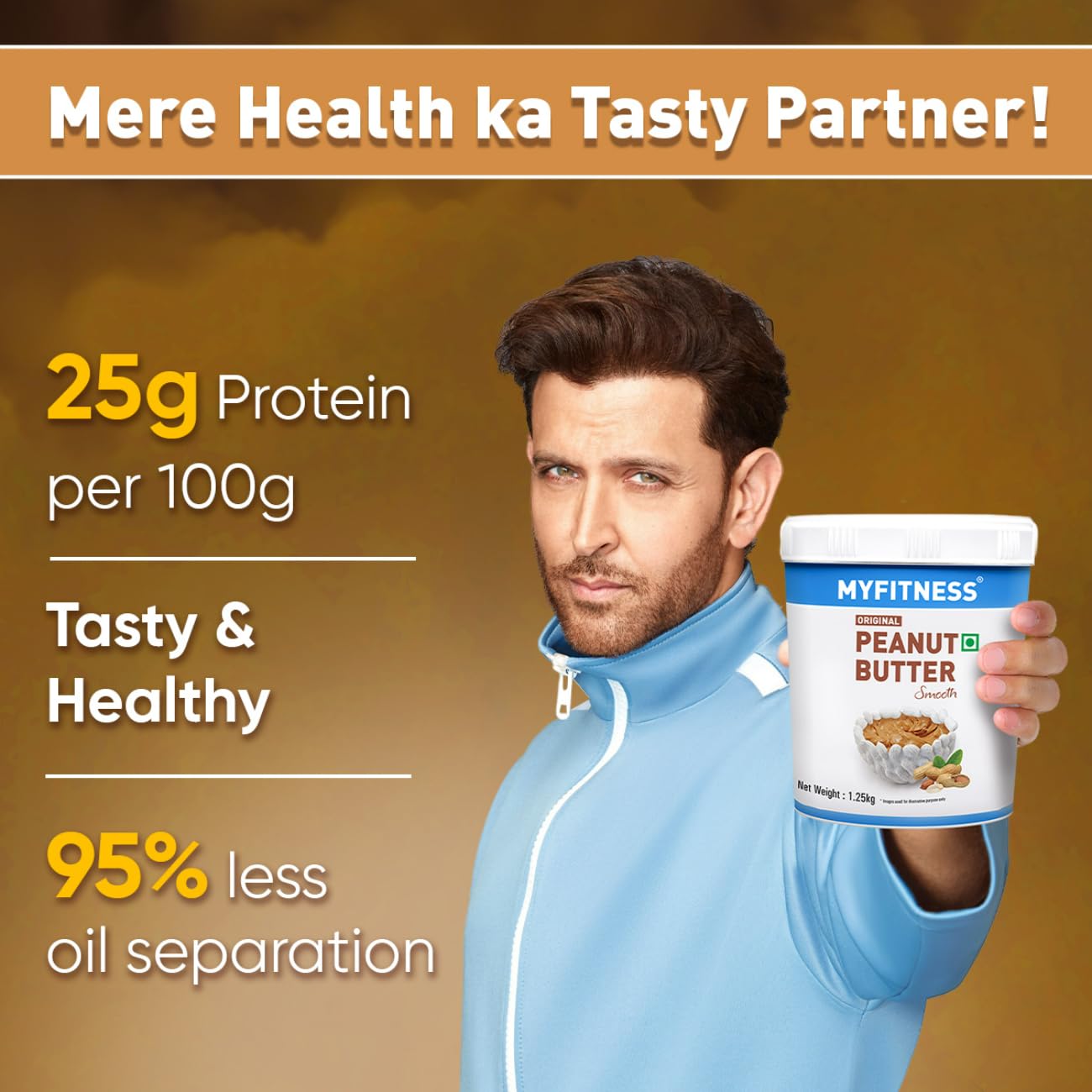 My Fitness Original Peanult Butter Orginal Smooth 1.25kg