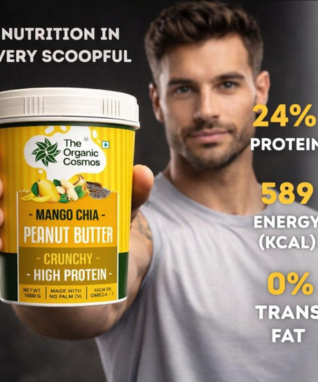 The Organic Cosmos Peanut Butter 500g