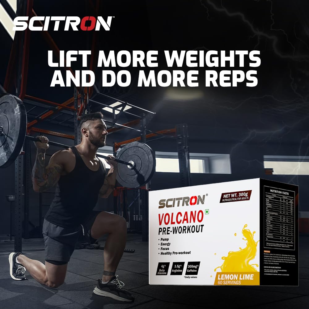 Scitron Volcano Pre Workout 300g