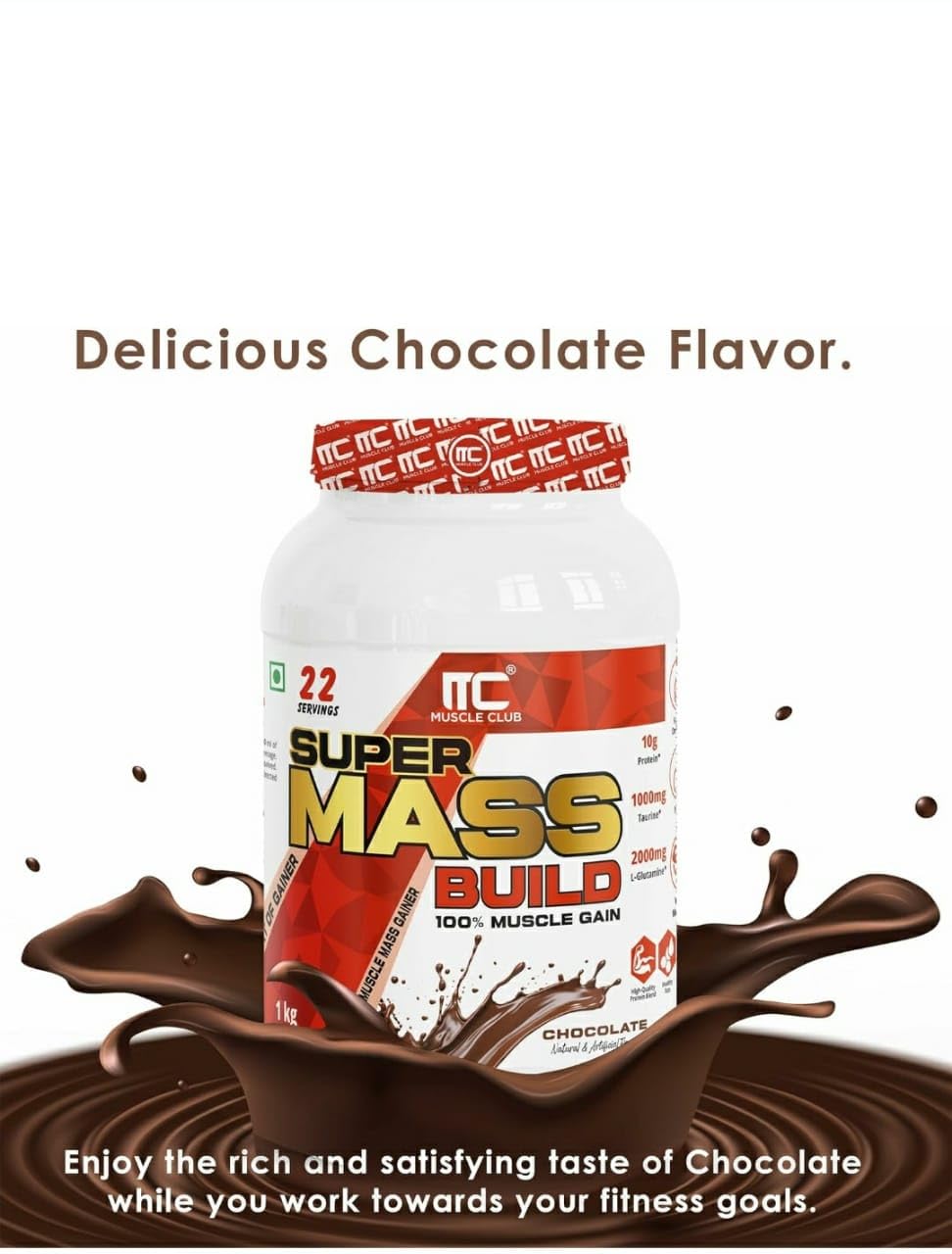 Muscle Club Super Mass Build 1kg