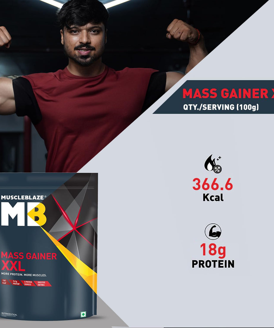 MuscleBlaze Mass Gainer XXL 1kg