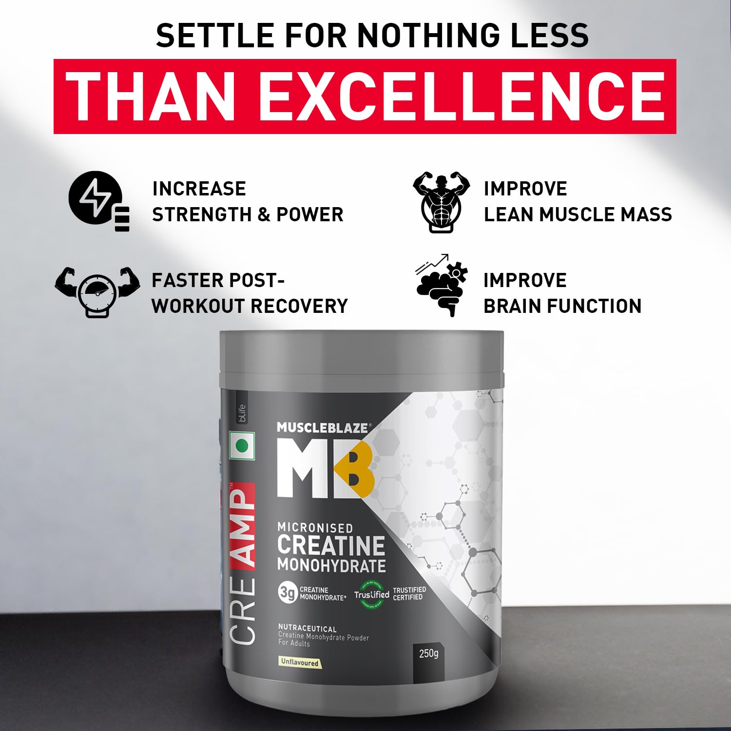 MuscleBlaze Creamp 250g