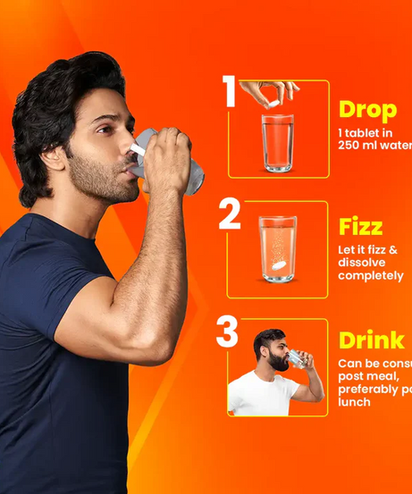 Fast&Up Immunity Booster Fizzy Orange