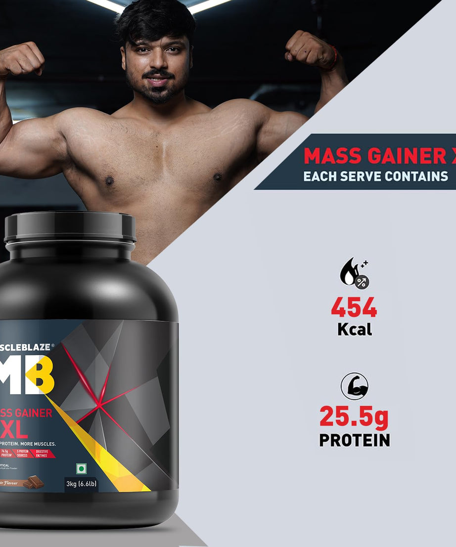 MuscleBlaze Mass Gainer XXL 3kg