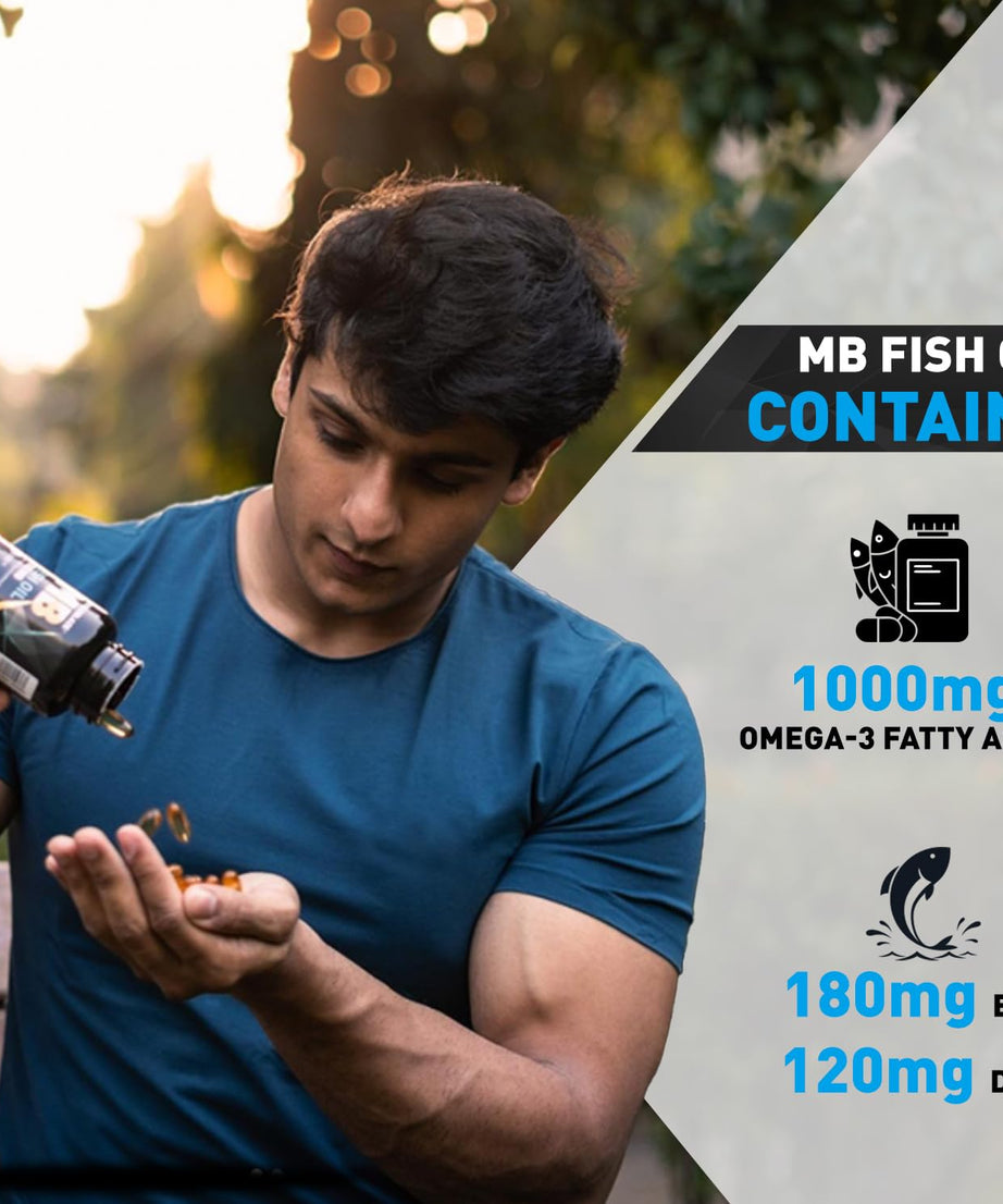 MuscleBlaze Fish Oil 1000mg