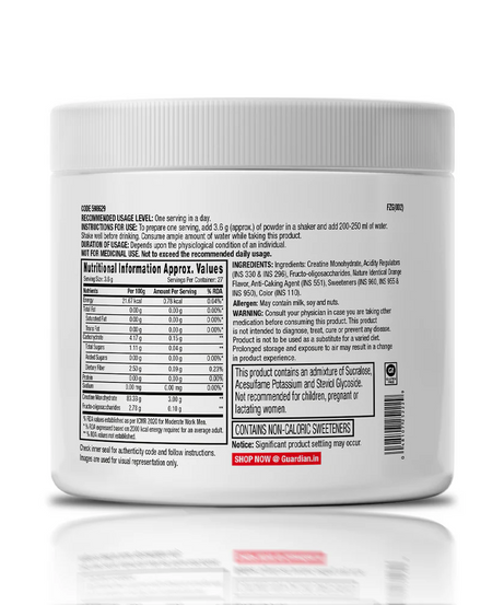 GNC Creatine Monohydrate 100g