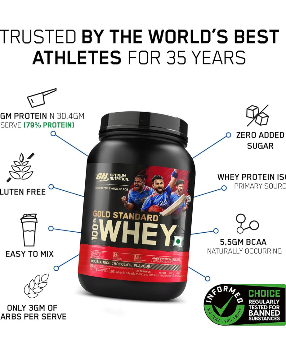Optimum Nutrition Gold Standard 100% Whey 907g
