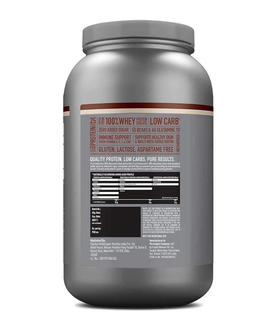 Isopure Low carb Whey Isolate 1kg