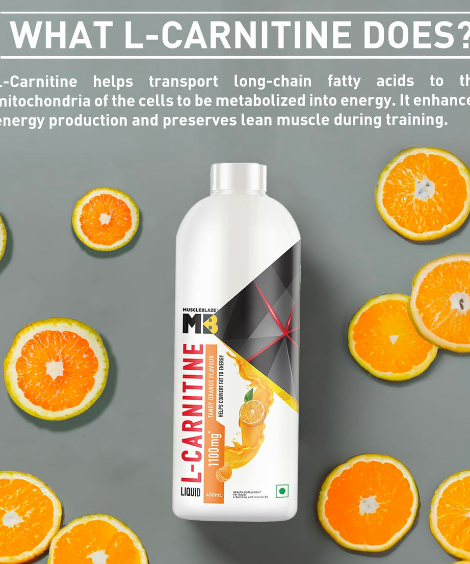 MuscleBlaze L-Carnitine 1100 Mg 450ml