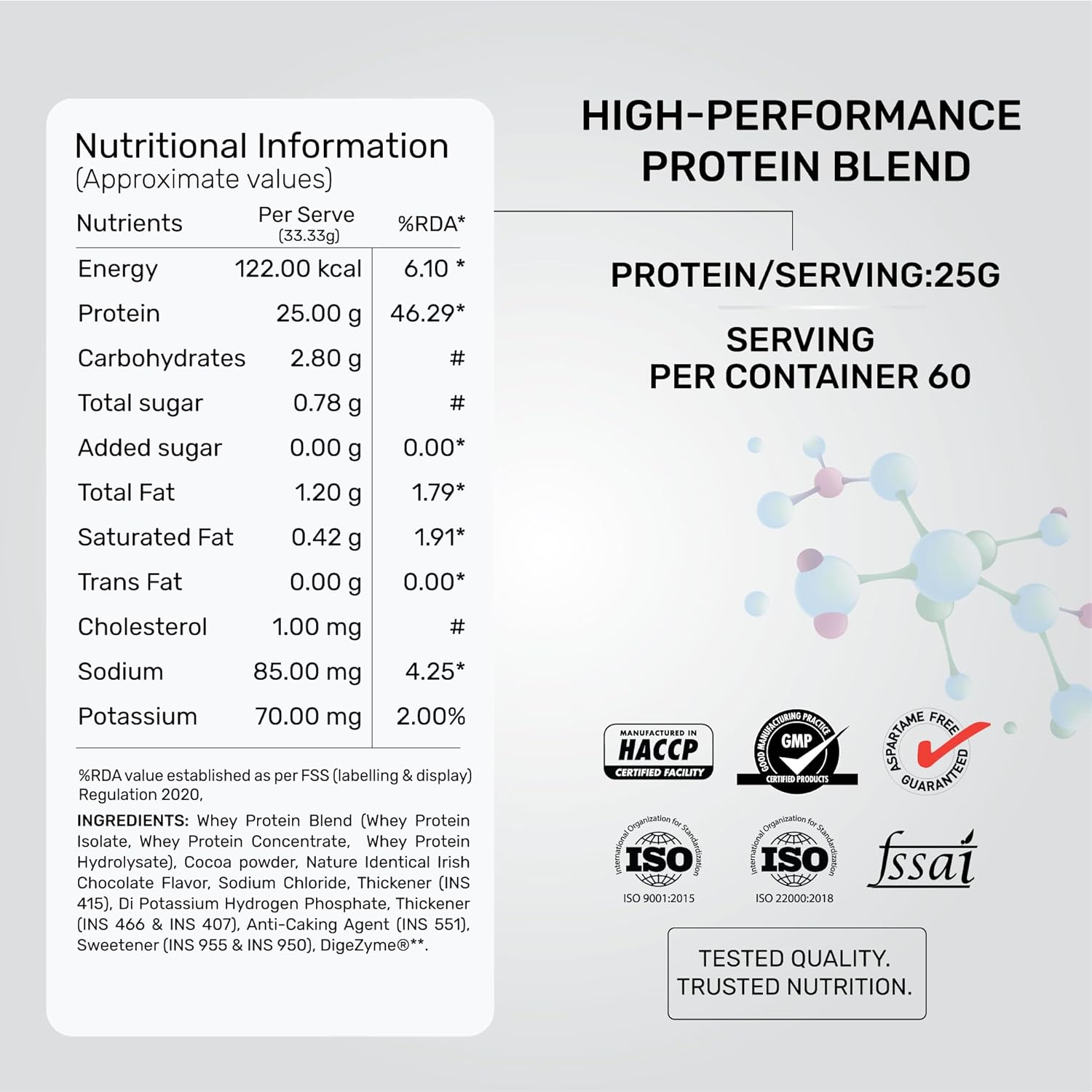 QNT Prime Whey Isolate & Hydrosylate 2kg