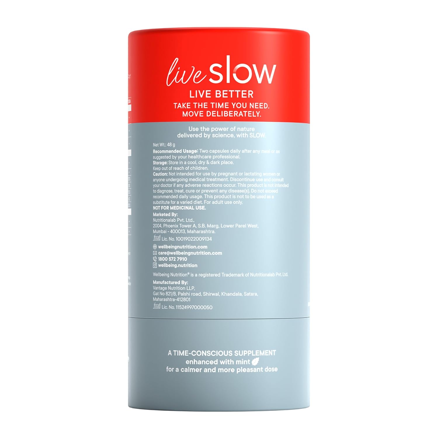 Wellbeing Nutrition Slow Bone Support