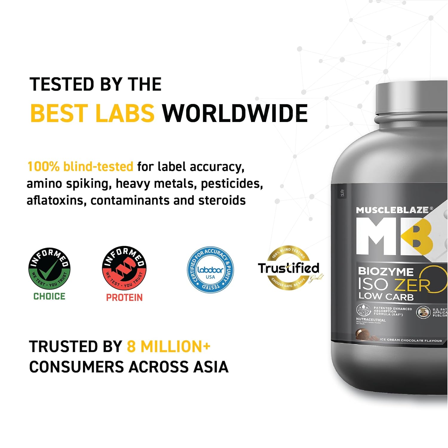 MuscleBlaze IsoZero Low Carb 2kg