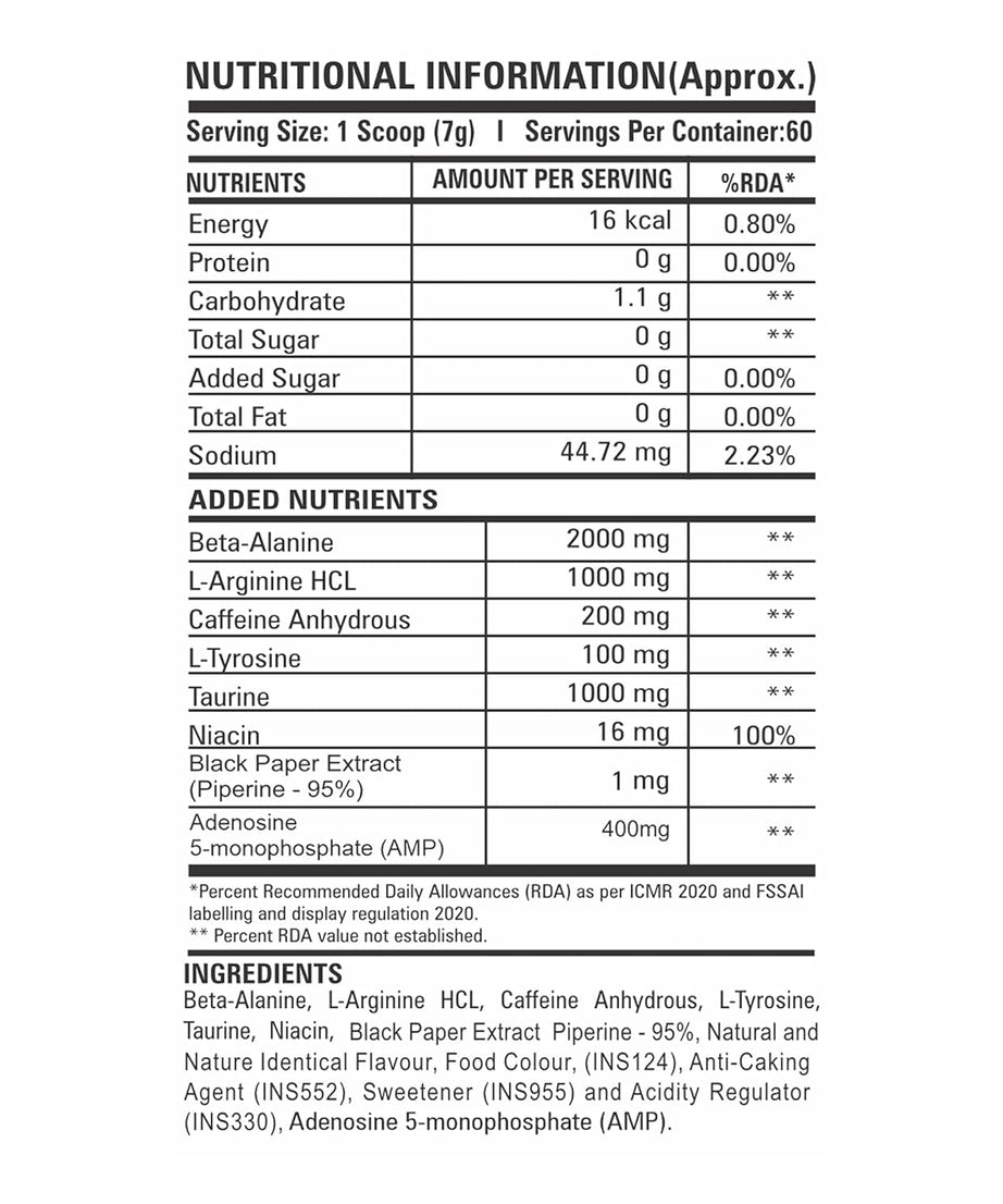 MuscleClub RingMan Preworkout 60servings