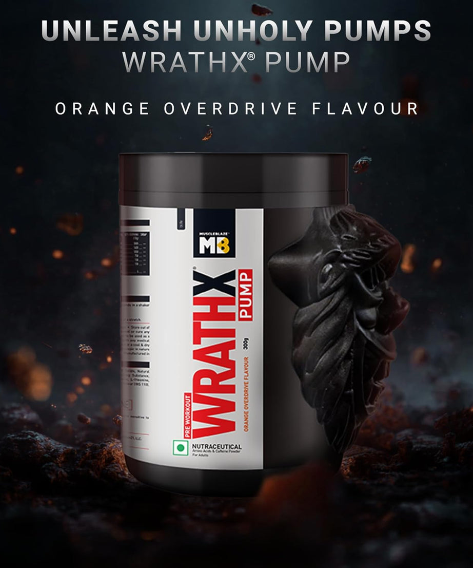 MuscleBlaze WrathX Pump 30servings