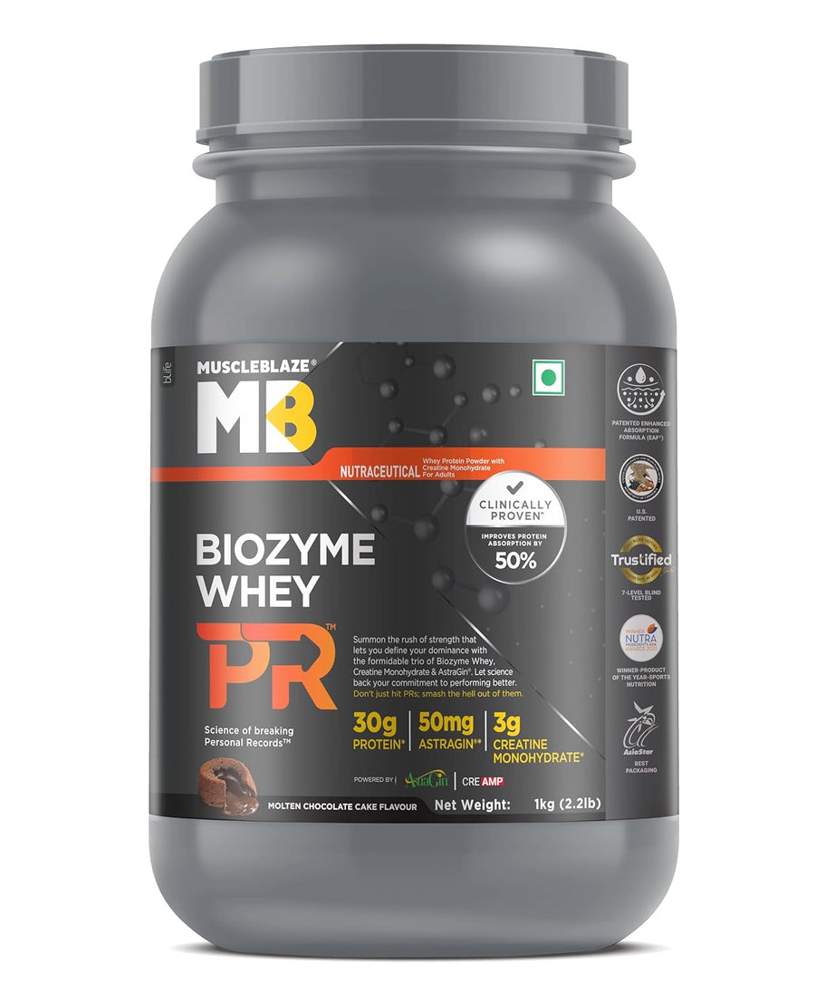 MuscleBlaze Biozyme Whey PR 1kg