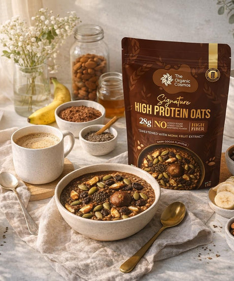The Organic Cosmos High Protein Oats 1kg