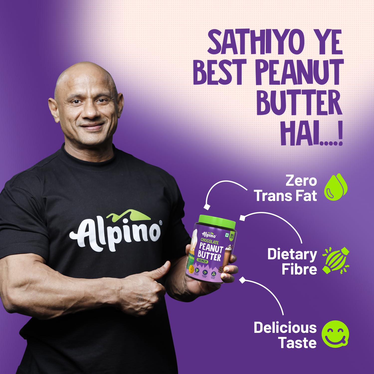 Alpino Chocolate Peanut Butter 1kg