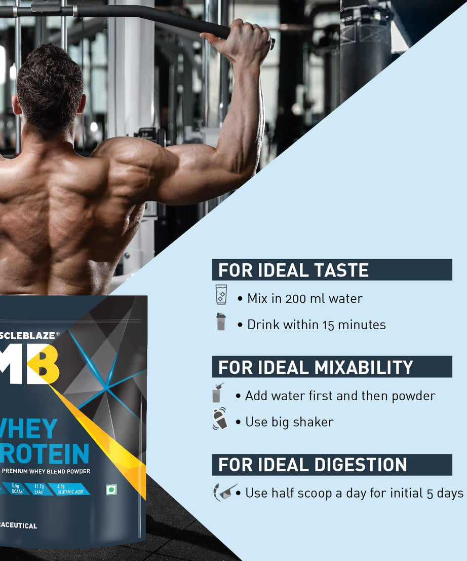 MuscleBlaze Whey Protein 1kg