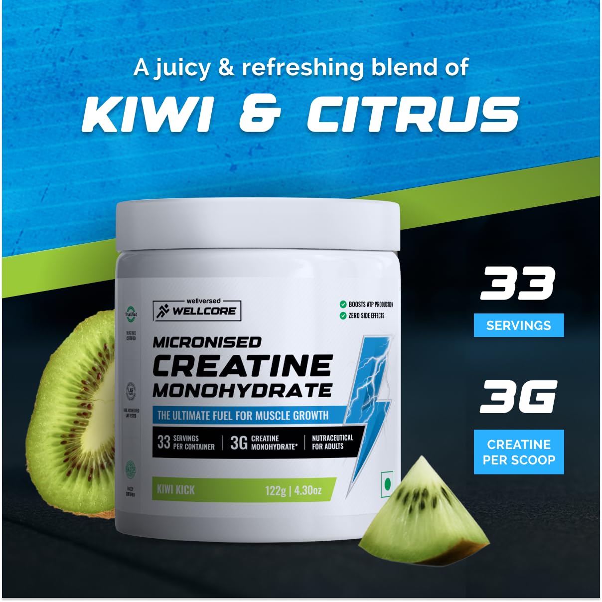 Wellcore Creatine 122g