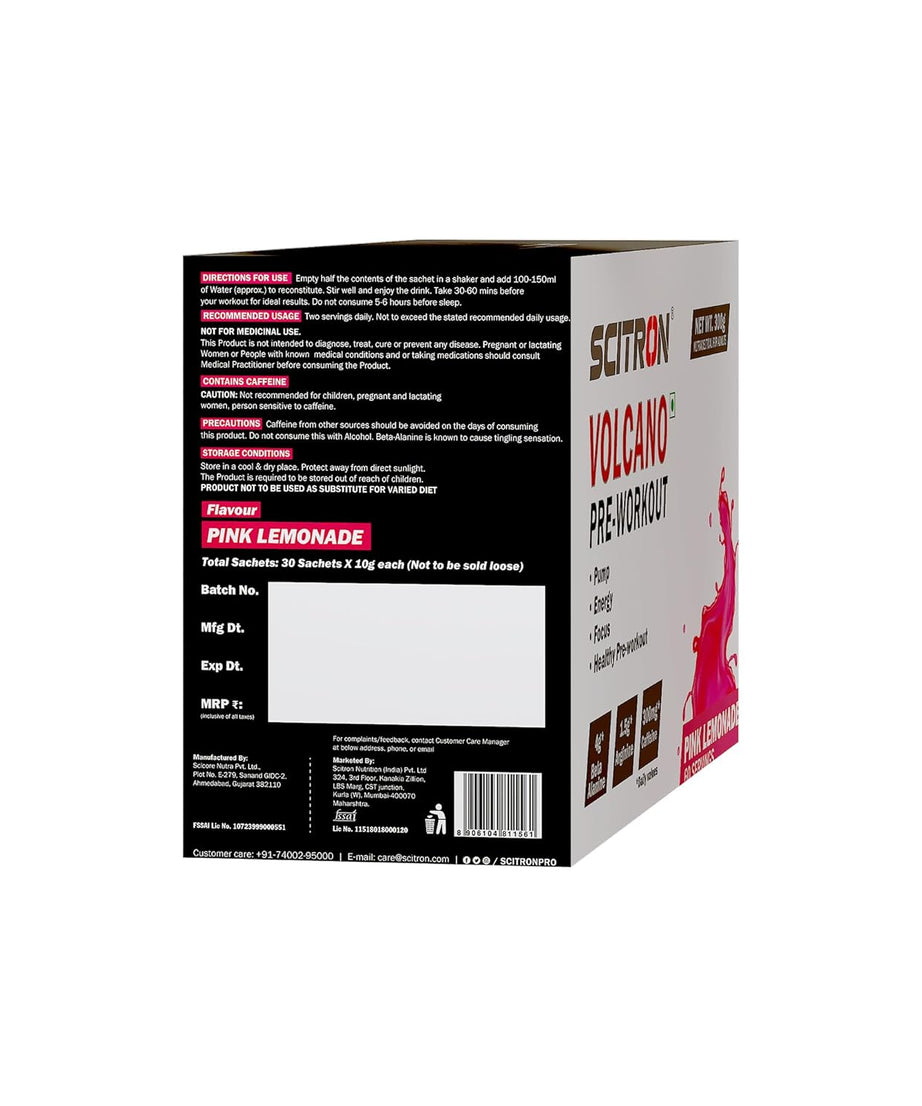 Scitron Volcano Pre-Workout 300g