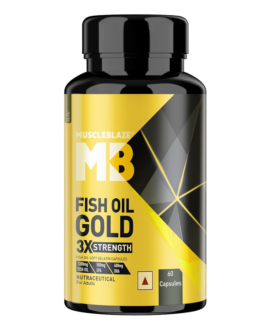 MuscleBlaze Fish Oil Gold