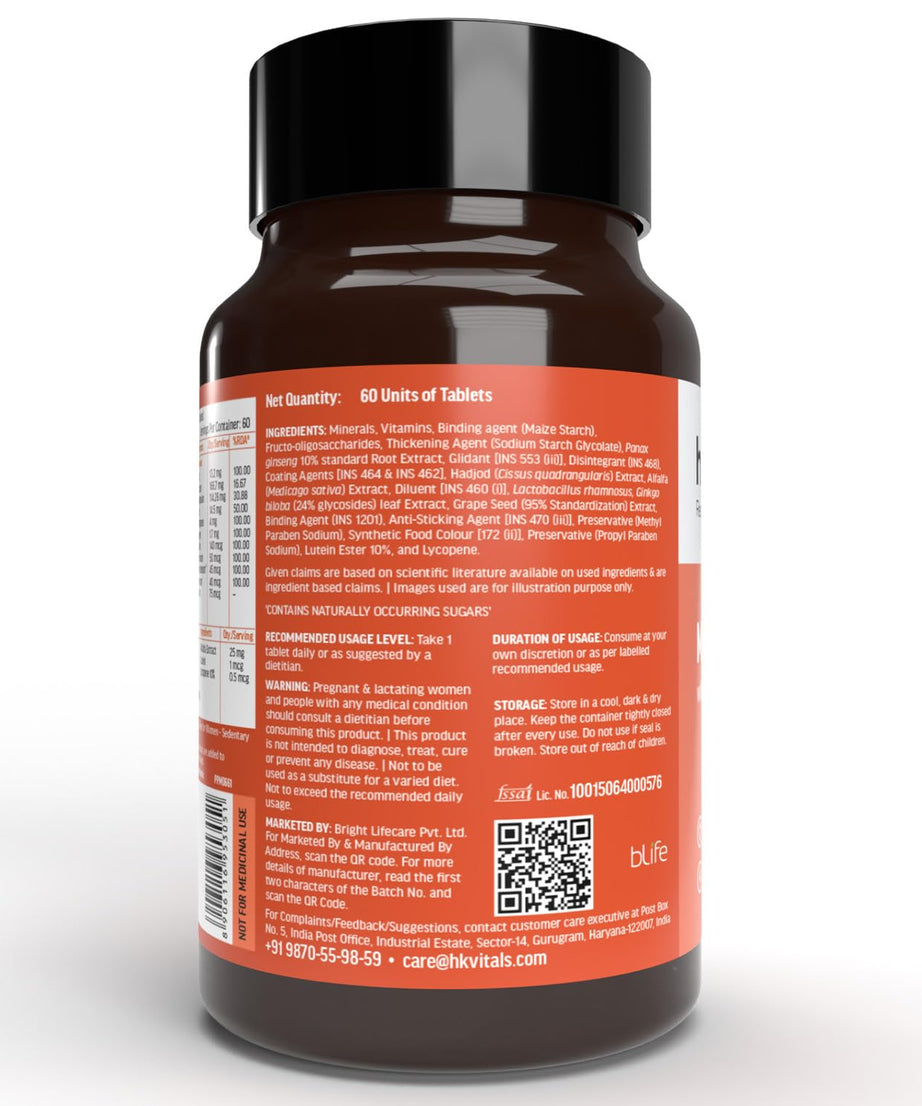 HK VITALS Multivitamin 60N Tabs
