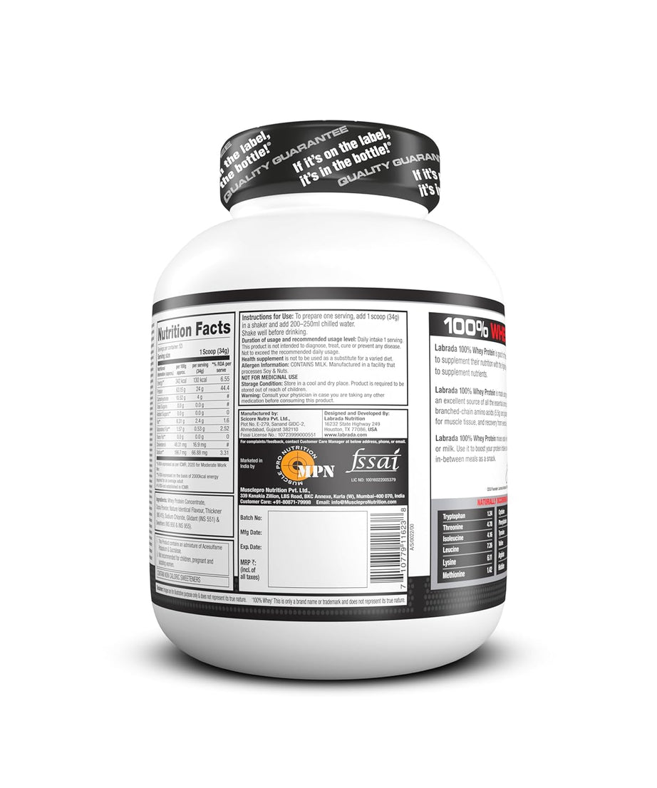 Labrada 100% Whey Protein 1.81kg