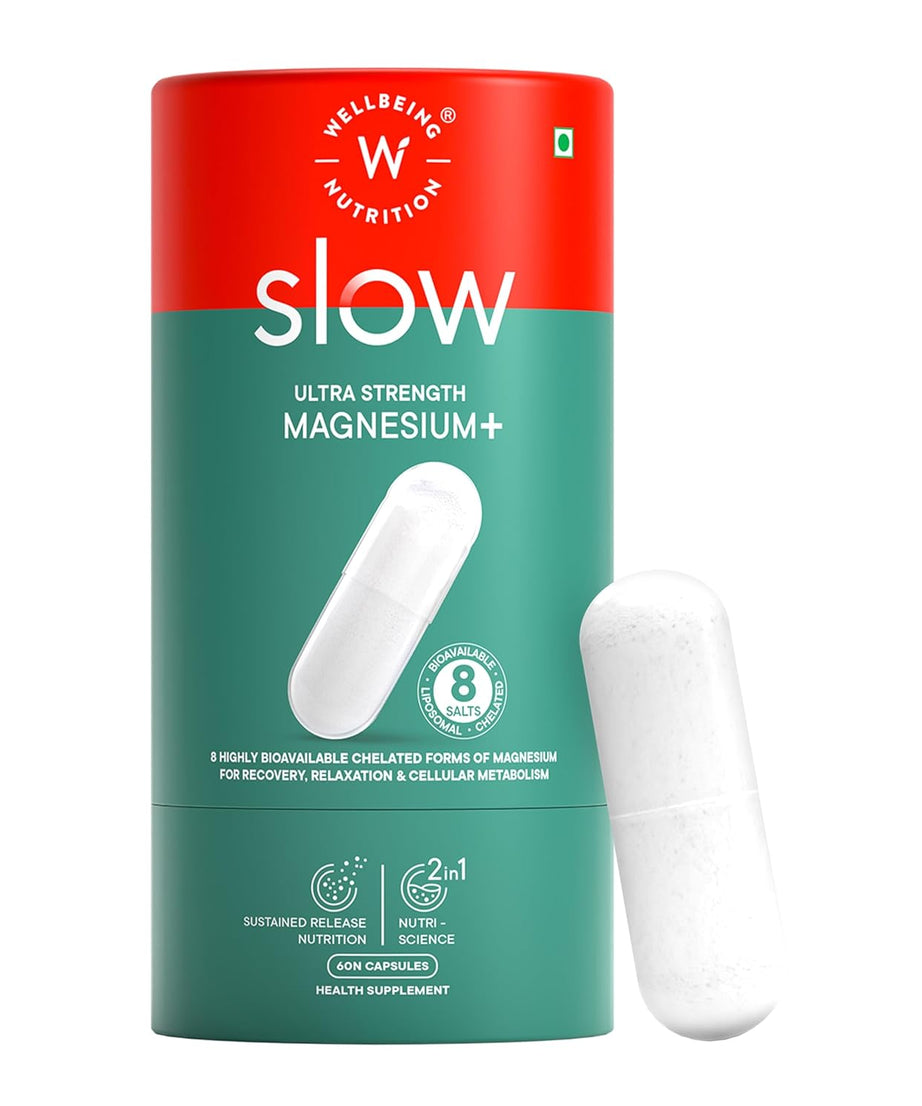 Wellbeing Nutrition Slow Ultra Strength Magnesium+
