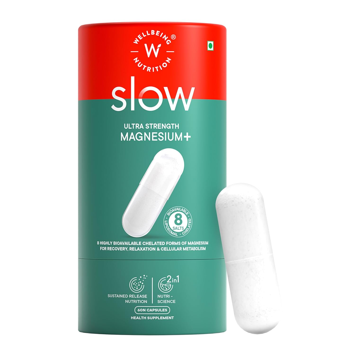 Wellbeing Nutrition Slow Ultra Strength Magnesium+