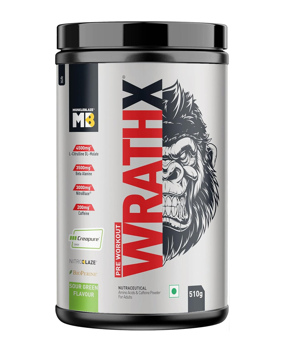 MB Wrathx Pre workout 510g