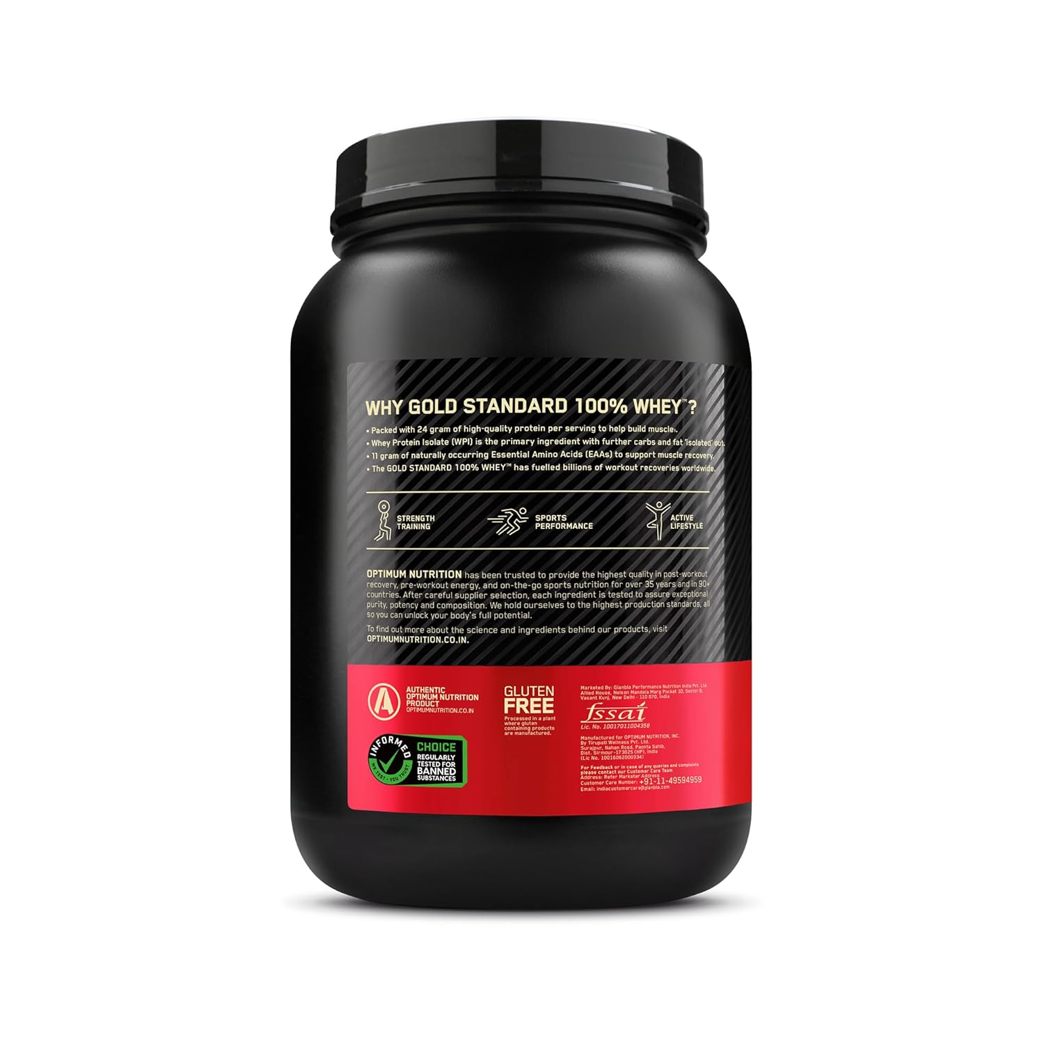 Optimum Nutrition Gold Standard 100% Whey Alphonso Mango Flavour 907g