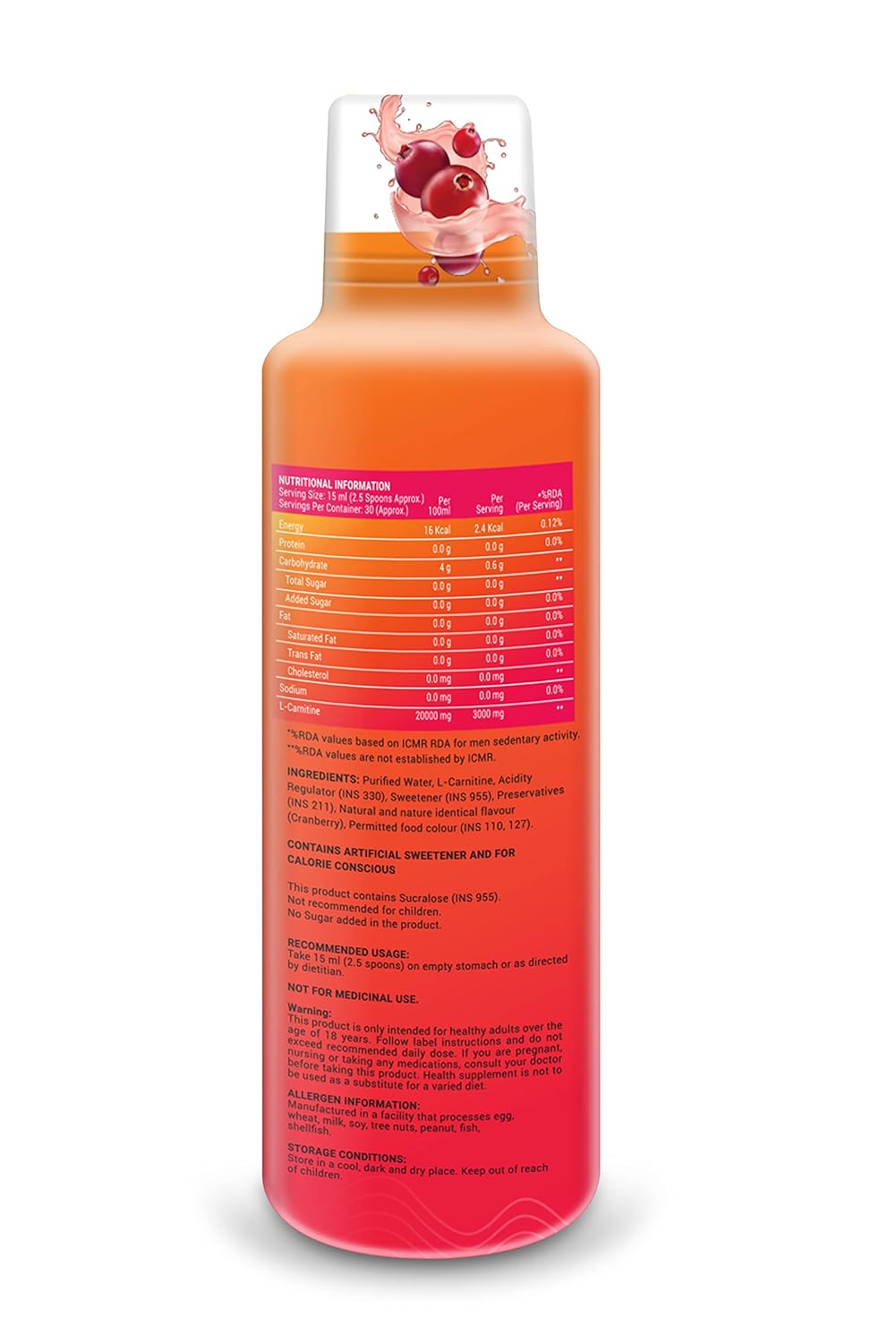 N Route L-Carnitine 450ml