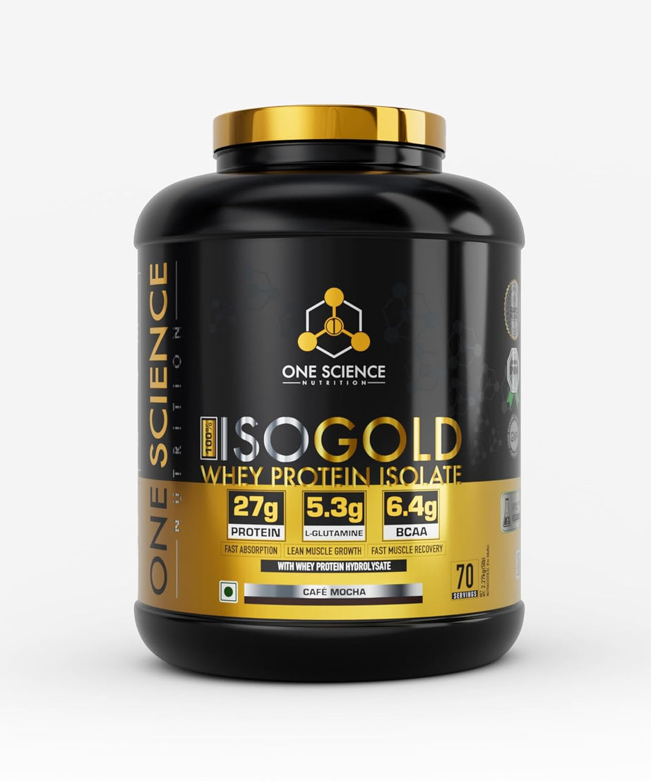 One Science Nutrition Iso Gold Cafe Mocha 2.27kg