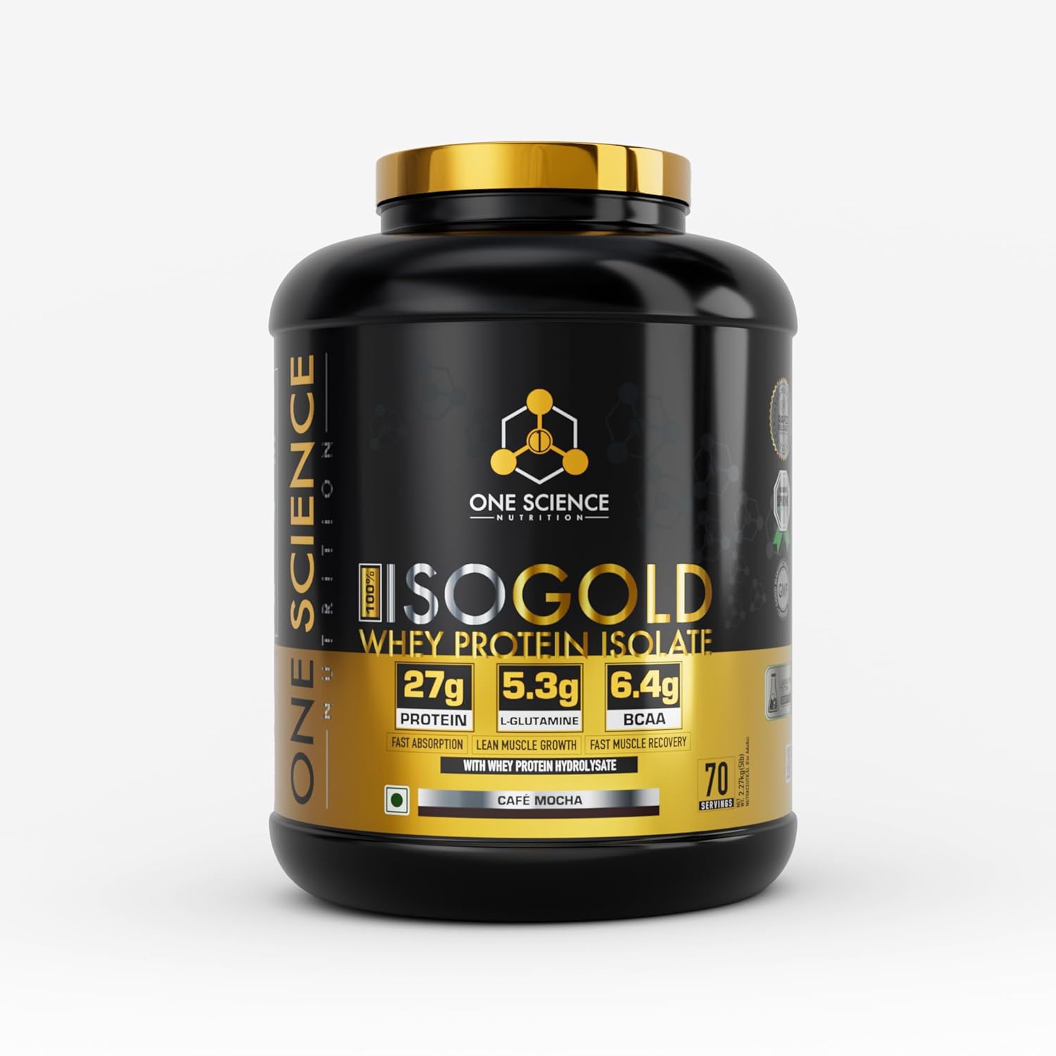 One Science Nutrition Iso Gold Cafe Mocha 2.27kg