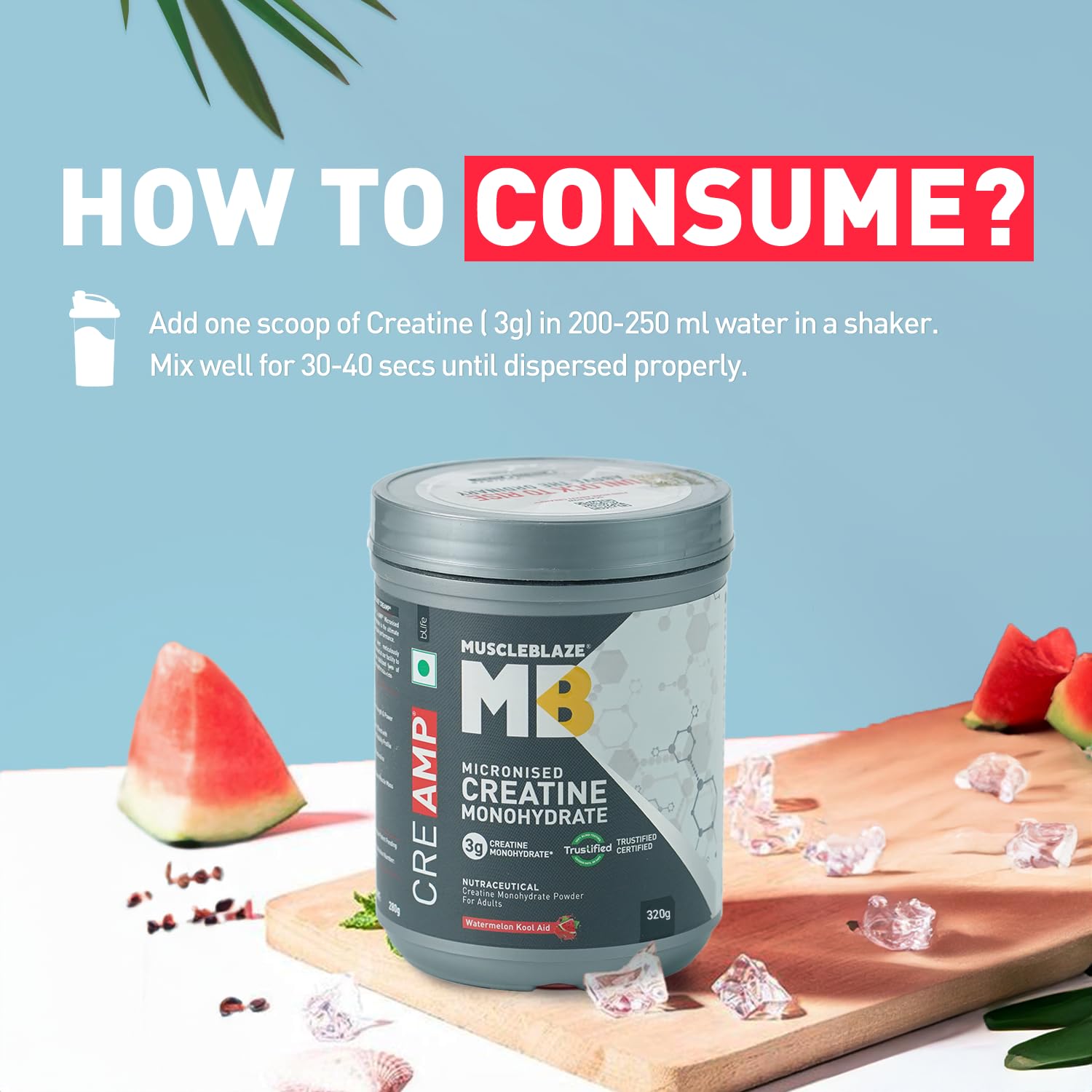 MuscleBlaze Creamp 280g