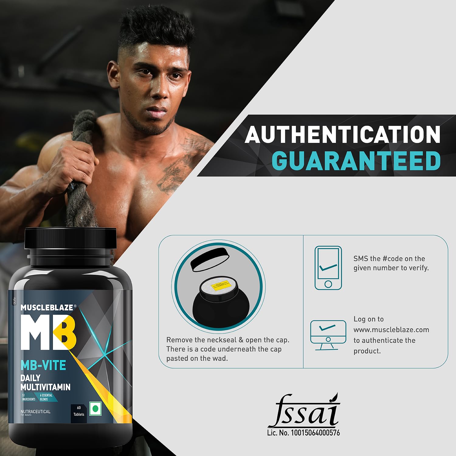 MuscleBlaze-VITE Daily Multivitamin