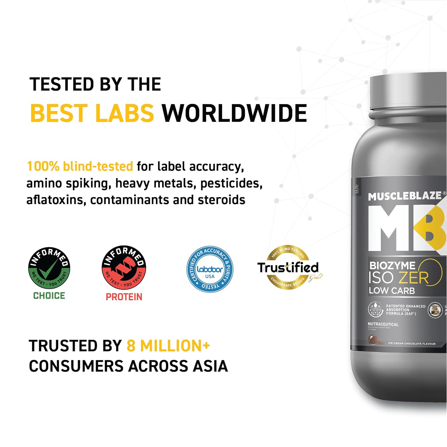 Muscleblaze Iso Zero Low Carb 1kg