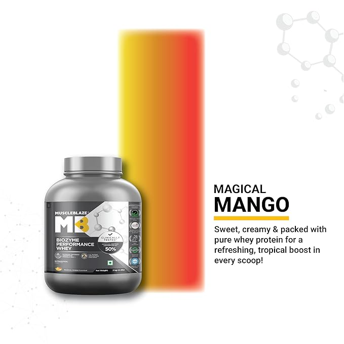 MuscleBlaze Biozyme Performance Whey 2kg