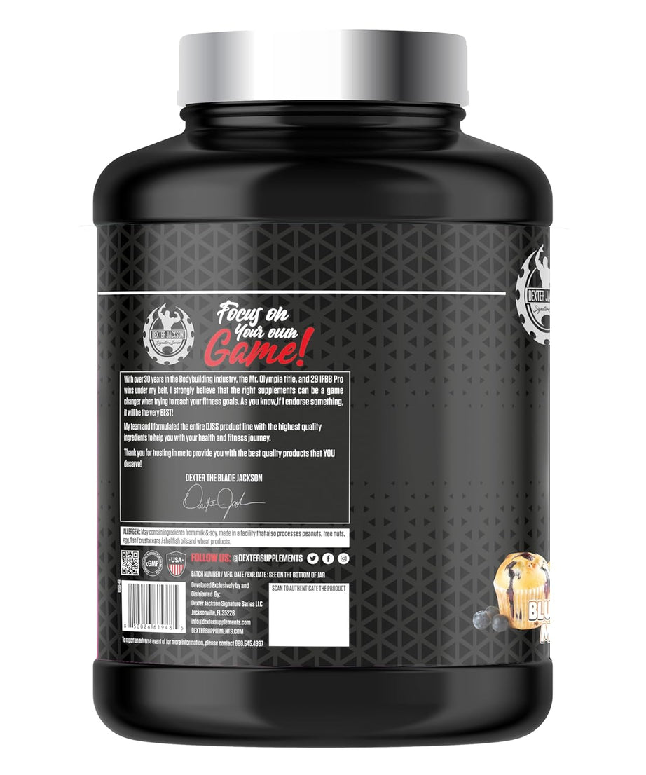Dexter jakson isolate+hydrolysed whey 5lb