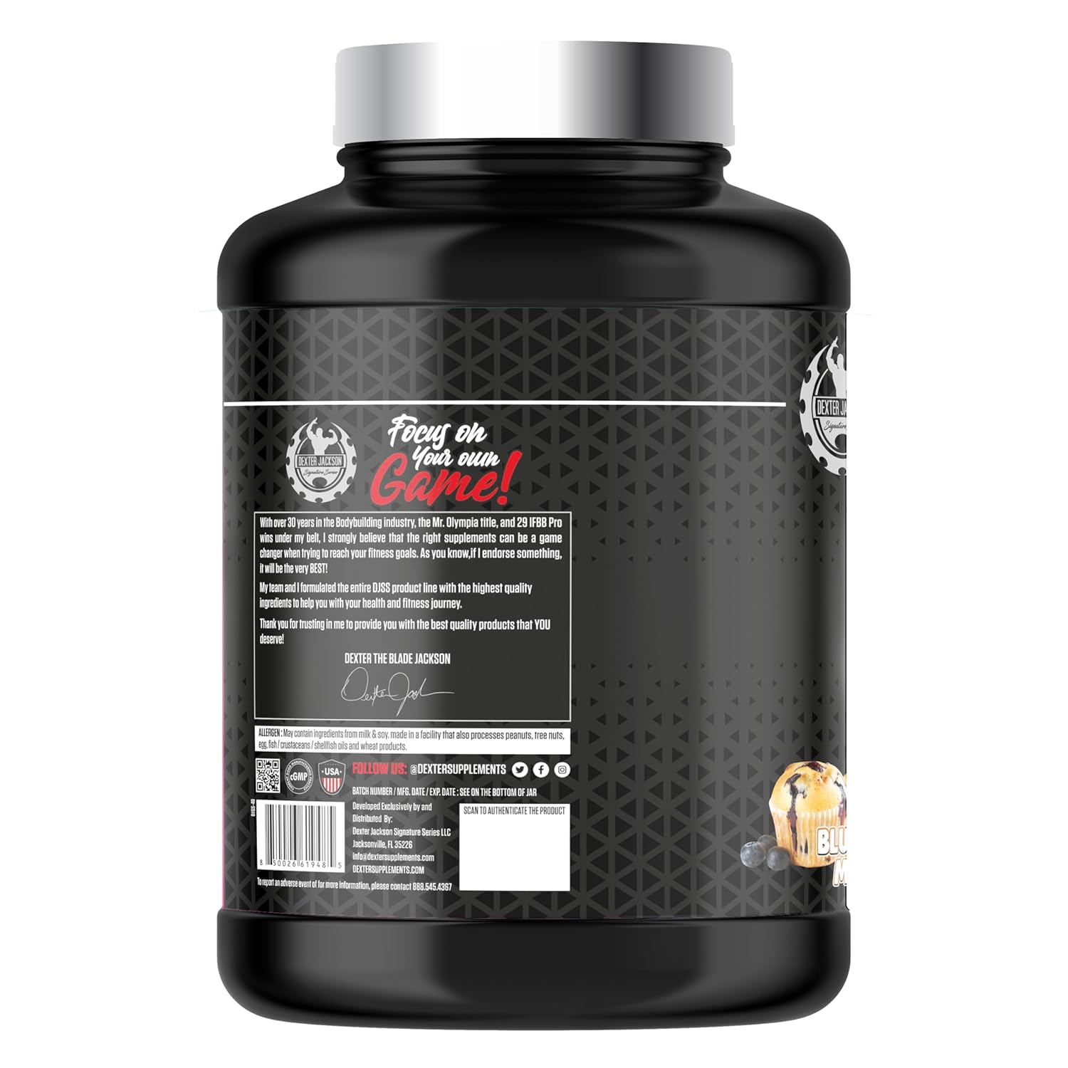 Dexter jakson isolate+hydrolysed whey 5lb